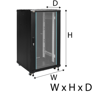 22 U Data Cabinets Networking Racks (600 x 600)