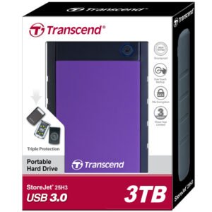 Transcend 3TB external hard disk