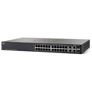 24 port Cisco SF 200-24 port 10/100  smart/ managed Switch