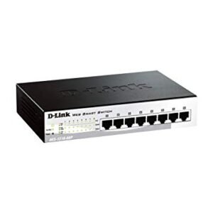 D-Link DES-1210-08P 8-Port Smart Fast Ethernet PoE Switch