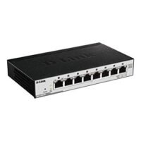 D-Link - 8 port Series Smart Managed 8-Port Gigabit PoE Switch | DGS-1100-08P