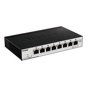 D-Link - 8 port Series Smart Managed 8-Port Gigabit PoE Switch | DGS-1100-08P