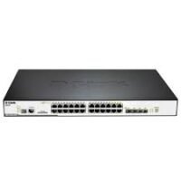 DGS-1100 Series Smart Managed 24-Port Gigabit PoE Switch