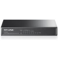 TL-SF1008P is an 8 10/100Mbps ports unmanaged switch that requires no configuration and provides 4 PoE (Power over Ethernet) ports. It can automatically detect and supply power with all IEEE 802.3af compliant Powered Devices (PDs). In this situation, the electrical power is transmitted along with data in one single cable allowing you to expand your network to where there are no power lines or outlets, where you wish to fix devices such as APs, IP Cameras or IP Phones, etc. Power over Ethernet