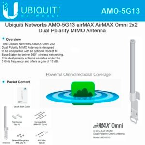 Ubiquiti airMAX Omni Antenna 5GHz 13dBi