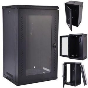 15U Data Cabinet 600 × 450 mm Wall Mount Network Cabinet