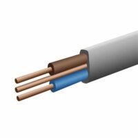 1.0mm twin with earth electrical cable