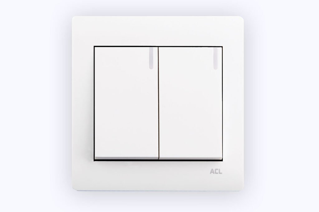 2 Gang 2 Way Elite Elegance Switch | Tronik Gadgets Store