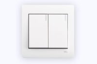 2 Gang 2 Way Elite Elegance Switch