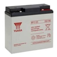 Alternative view of Yuasa 12v 17Ah Lead Rechargeable Battery
