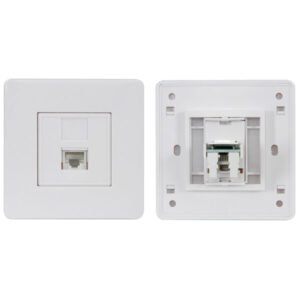 Cat 5E EaseNet Single FacePlates + Modules