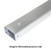 2 compartment 150mmx50mm cable trunking