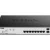 D-Link 8 Port PoE Gigabit Smart Managed Switch + 2 SFP ports – DGS-F1100-10PS