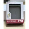 Transcend External HDD 2TB – Grey TS2TSJ25M3S