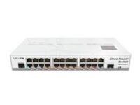 CRS326-24G-2S+RM Mikrotik 24 Gigabit port switch with 2 x SFP+ Ports