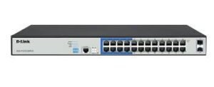 D-Link DGS-F1210-26PS-E – 24 port Managed Gigabit Switch