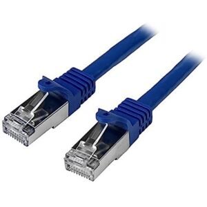 1 m Cat6 Patch Cable, Shielded (SFTP) Snagless Gigabit Network Patch Cable - Blue Cat 6 Ethernet Patch Lead in Kenya