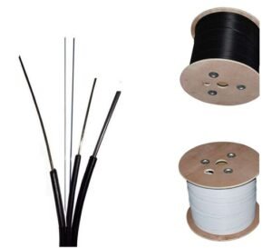 2 Core FTTH Fiber Optic Drop Cable 1Km