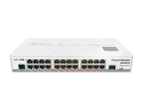 CRS326-24G-2S+RM Mikrotik 24 Gigabit port switch with 2 x SFP+ Ports