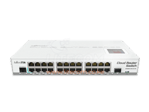 CRS326-24G-2S+RM Mikrotik 24 Gigabit port switch with 2 x SFP+ Ports