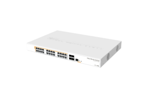 MikroTik (CRS328-24P-4S+RM) 24 Port Gigabit Ethernet Router/Switch