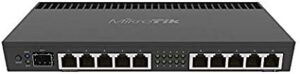 MikroTik RB4011 Ethernet 10-Port Gigabit Router (RB4011iGS+RM)