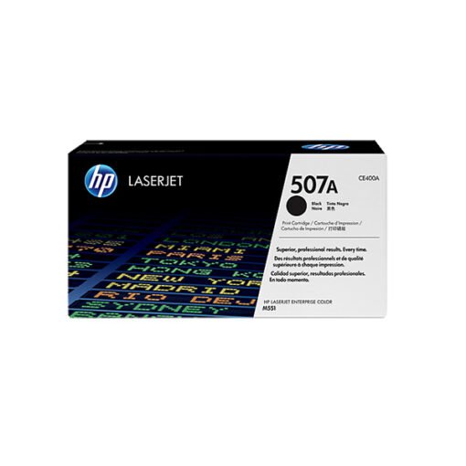 HP 507A Black Original LaserJet Toner Cartridge (CE400A) | Tronik ...
