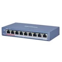 Hikvision DS-3E0109P-E/M(B) 8 ports 100Mbps Unmanaged PoE Switch