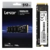 Lexar LNM620 Internal SSD M.2 PCIe Gen 3×4 NVMe 2280 – 512GB