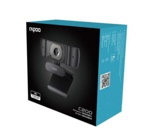 Webcam - Rapoo C200 | 720p HD Webcam | Super wide Angle with Microphone