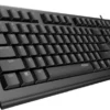 Rapoo-Spill-Resistance-Wired-USB-Keyboard-NK1800-–-Black-500x297 in Kenya