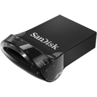 SanDisk 128GB Ultra Fit USB 3.1 Flash Drive - SDCZ430-128G-G46, Black