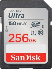 SanDisk 256GB Ultra SDXC UHS-I Memory Card - Up to 150MB,s, C10, U1, Full HD, SD Card - SDSDUNC-256G-GN6IN in Kenya