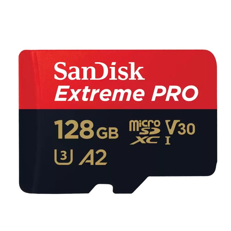 SanDisk Extreme PRO microSDXC™ UHS-I Card – 128GB (SDSQXCD-128G-GN6MA)