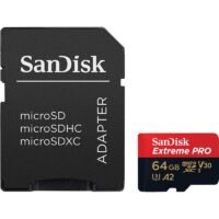 SanDisk Extreme PRO microSDXC™ UHS-I Card – 64GB (SDSQXCU-064G-GN6MA)
