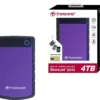Transcend External HDD 4TB – Purple – TS4TSJ25H3P