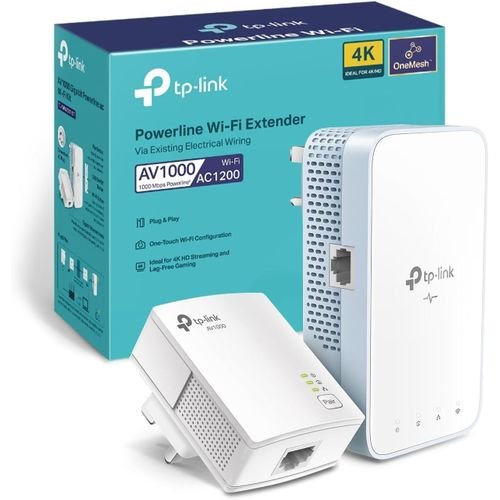 TP-Link AC750 AV1000 Gigabit Powerline ac Wi-Fi Kit