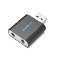 VENTION USB EXTERNAL SOUND CARD BLACK METAL TYPE in Kenya
