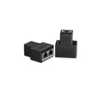 Vention 1 To 2 RJ45 Splitter Adapter Black in Kenya
