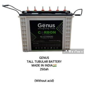 Genus 250Ah Solar Battery Heavy Use Tall Tubular Solar Battery Maintenance Free in Kenya