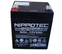 Nippotec Solar Deep Cycle Lead Acid Battery, 12V 5Ah in Kenya