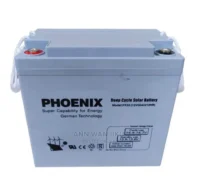 Phoenix 12V Deep Cycle Solar Battery 50ah10hr in Kenya