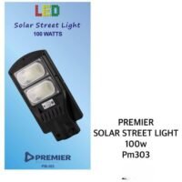 Premier 100W SOLAR Panel Street Light- PM303 in Kenya