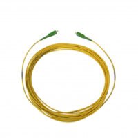 5m SC APC To SC APC Simplex OS2 Singlemode Yellow Fibre Optic Patch Cable in Kenya