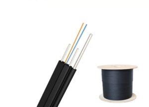 Fiber Optic 2 Core Outdoor Drop Cable - 1 KM Roll in Kenya
