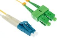 SC-APC to LC-UPC Singlemode Duplex Fiber Patch Cable - OS2 - 5 Meter in Kenya