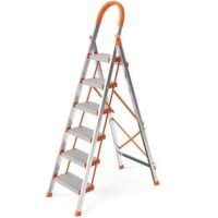 lightweight ladder 6 Step D-Type Foldable Ladder