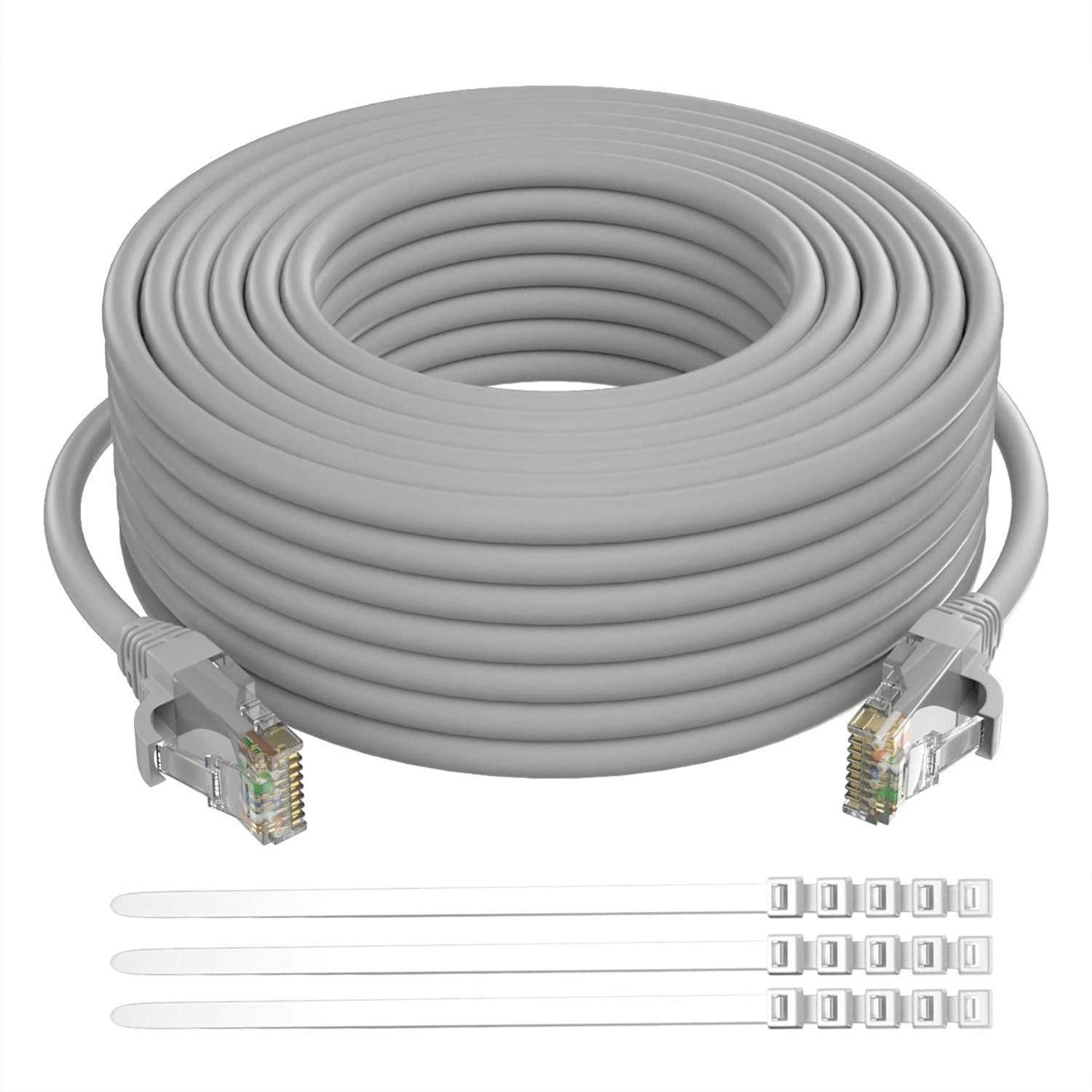 CAT 6 UTP Gray Ethernet Cable indoorPure Copper -Swift Connect