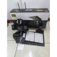 V380 4G Triple Lens Floodlight Solar PTZ Camera