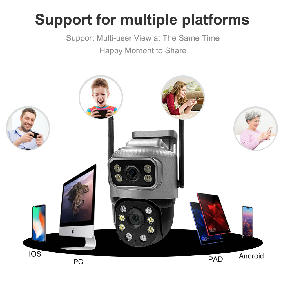 V380 WiFi AC Outdoor PTZ Camera